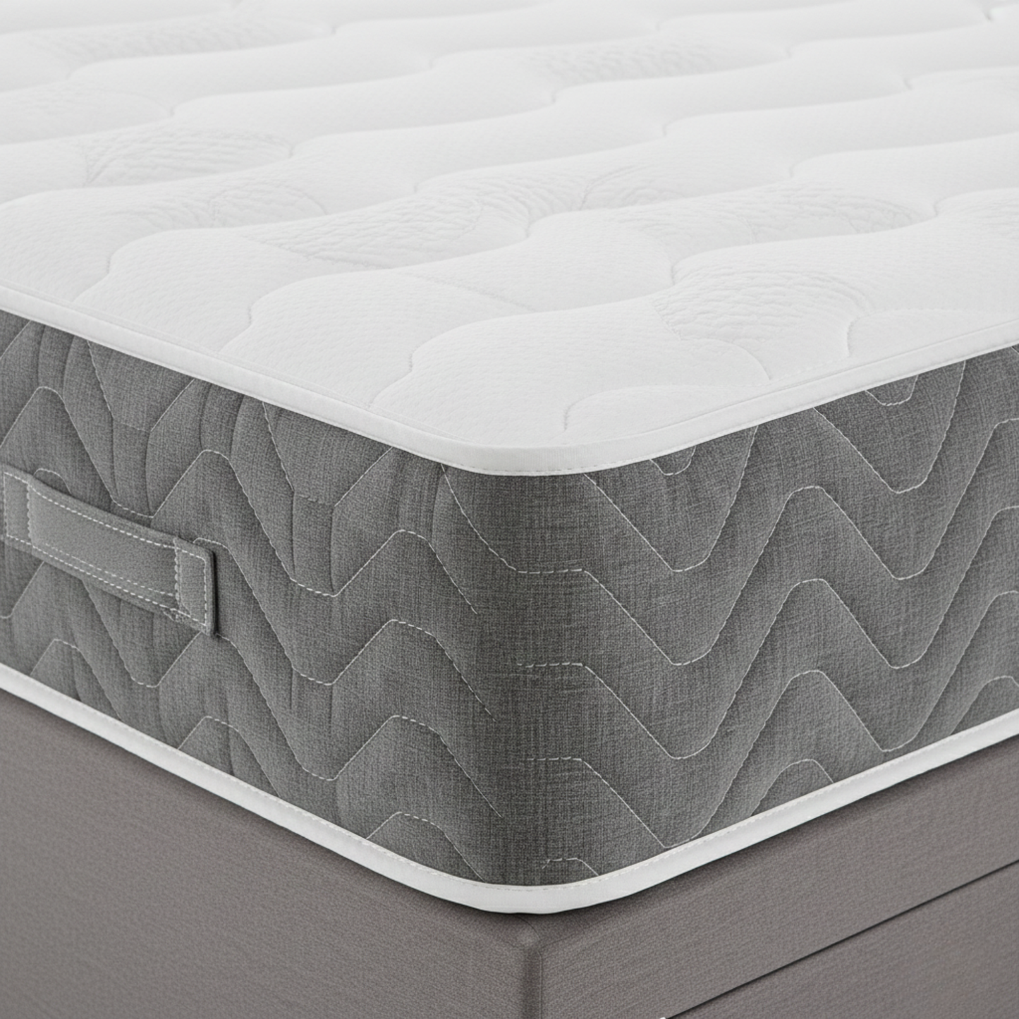 Calgary Grey Wavy Single