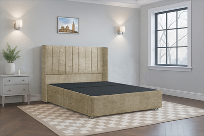 Vertical Wingback Headboard (HB) Bed Frame