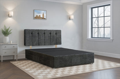 Albania Divan Bed Frame with Hardboard Base & Storage Drawers