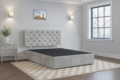 Croatia Divan Bed Frame with Hardboard Base & Storage Drawers