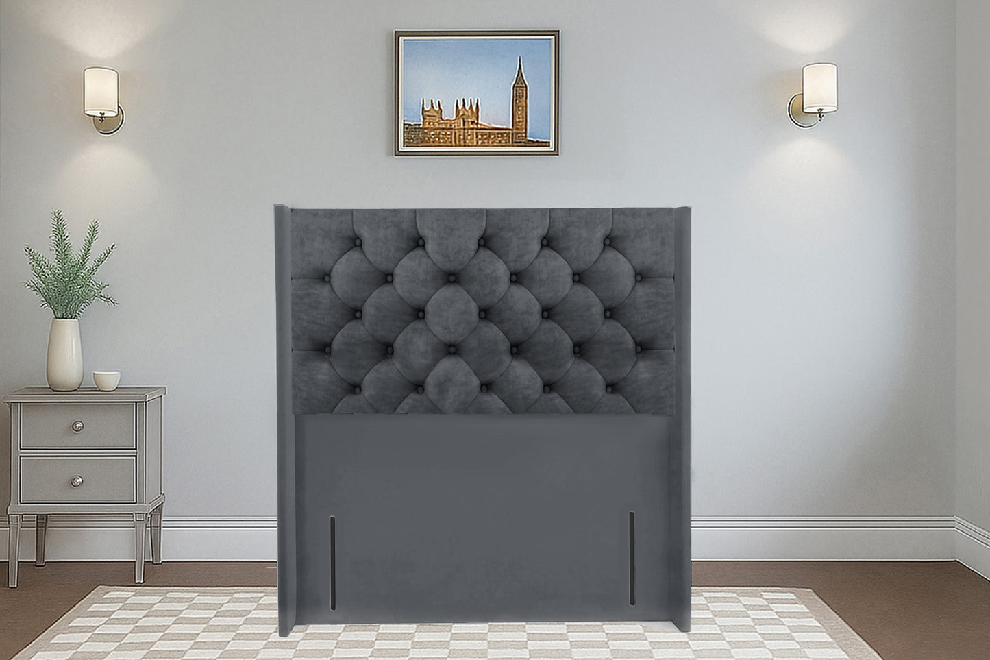 Chesterfield Wingback Headboard