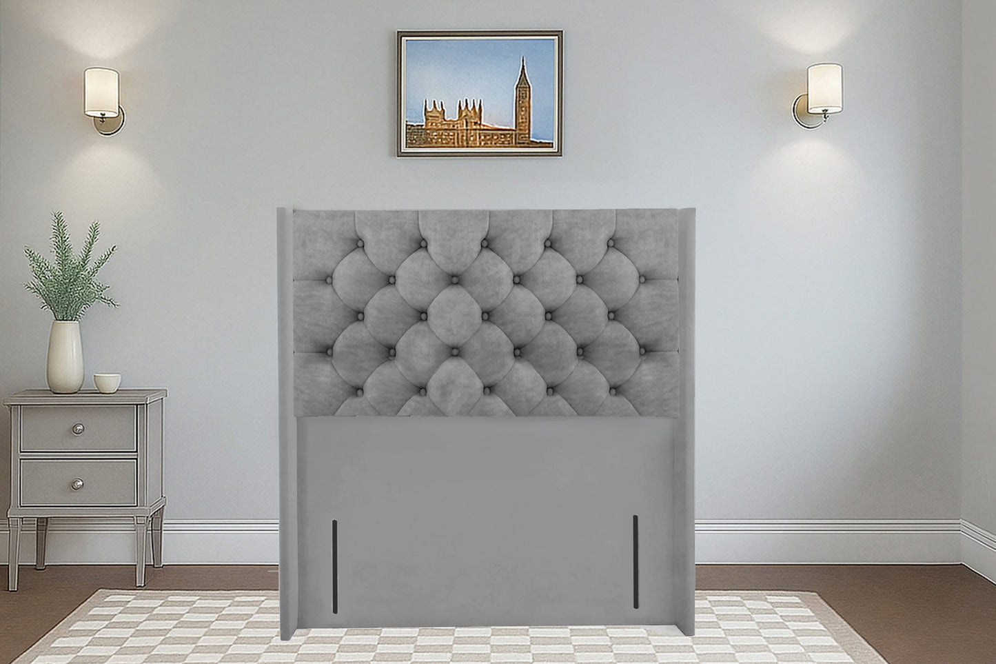 Chesterfield Wingback Headboard
