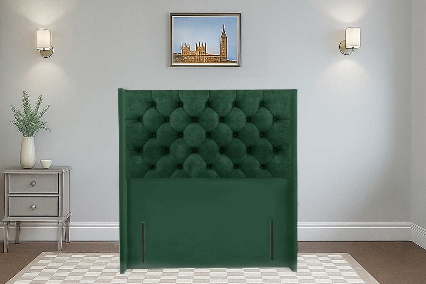 Chesterfield Wingback Headboard