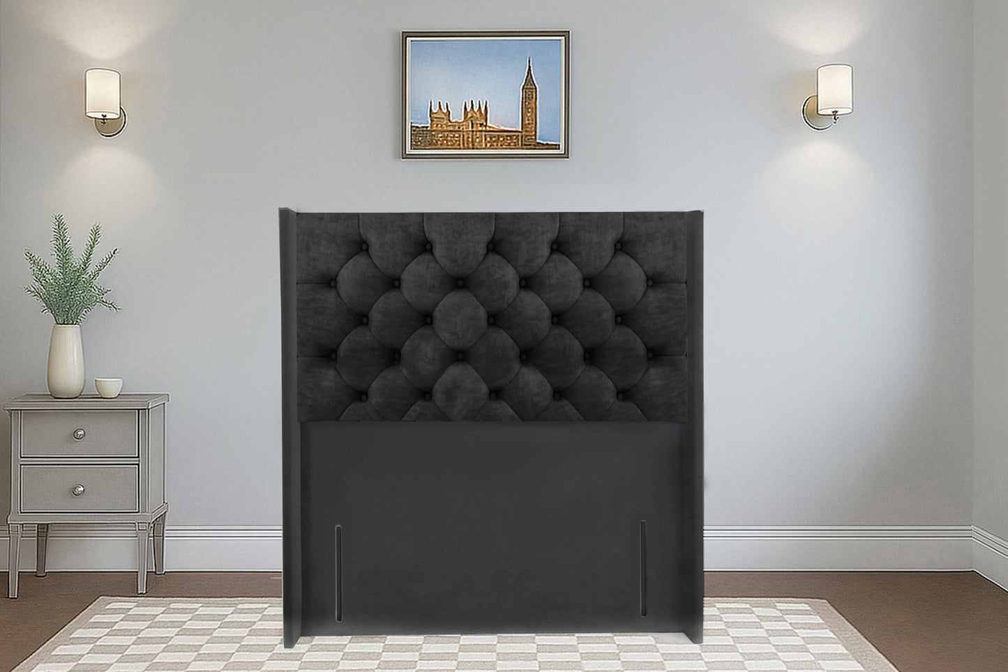 Chesterfield Wingback Headboard