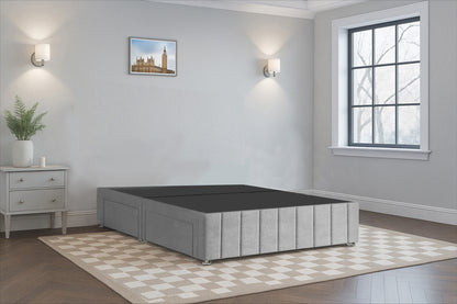 Luxury Vertical Line HB FB Wingback Bed Frame